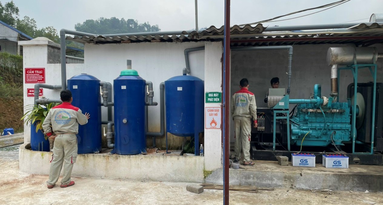 Thanh lý máy phát điện 3 pha Biogas