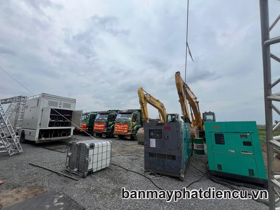 Cho thuê máy phát điện Tân Bình