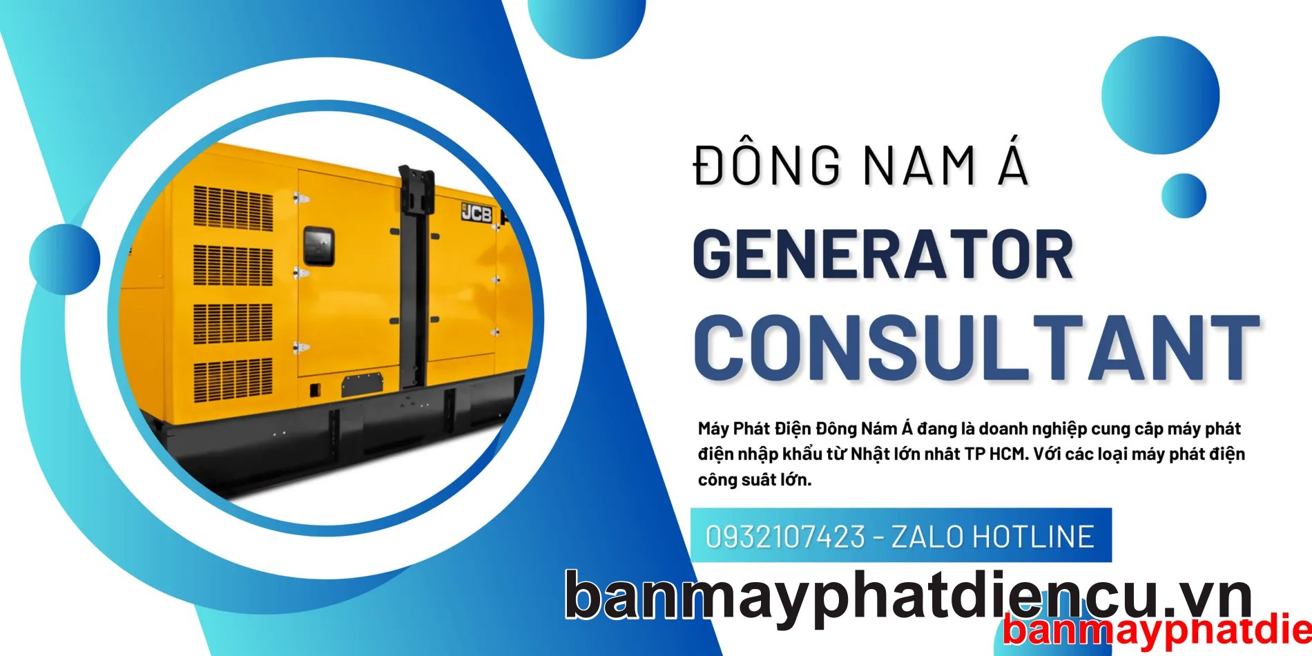 Cho thuê máy phát điện 3 pha