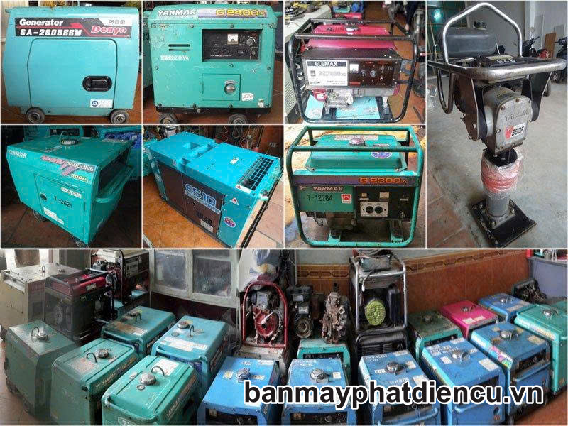 thu mu máy phát điện cũ