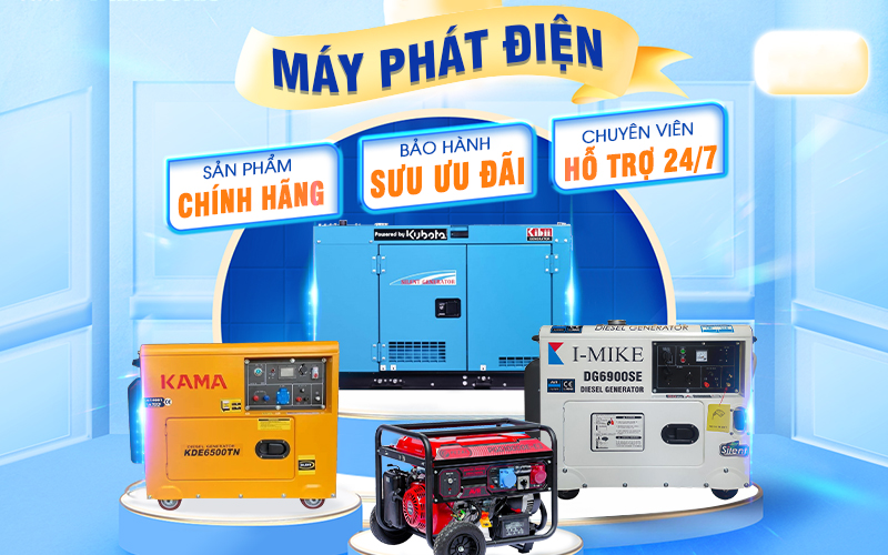 Cho Thuê Máy Phát Điện Bình Phước
