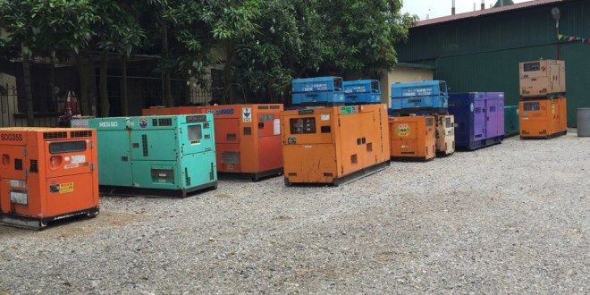 Những điều cần chú ý khi thuê máy phát điện