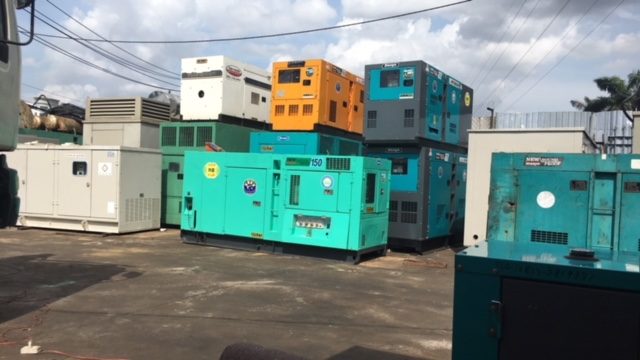 Mua máy phát điện công nghiệp cũ