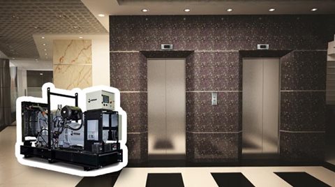 Sử dụng máy phát điện nào cho thang máy?