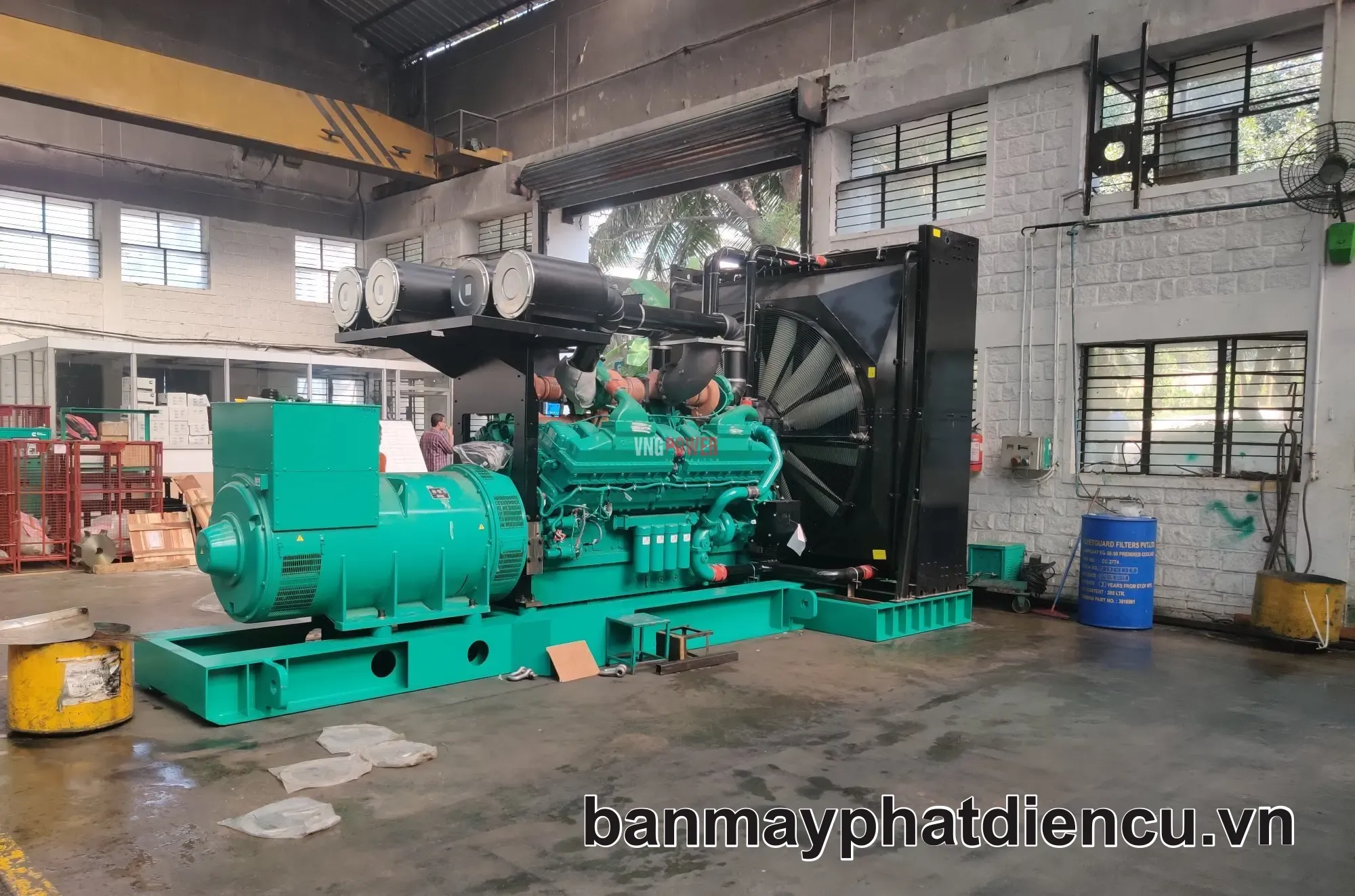 Cho thuê máy phát điện tại Long An giá rẻ - uy tín - chất lượng